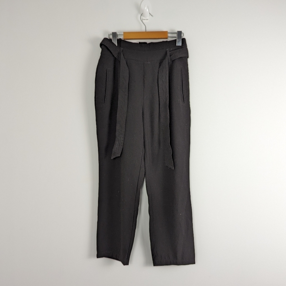 Stradivarius Women's Sleek Black Trousers - Size EU 38 / USA 4